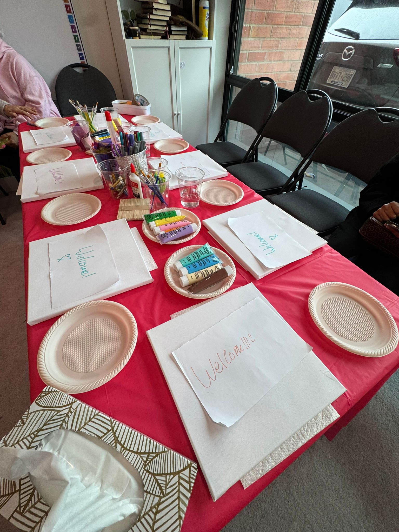 Palestine art therapy session 3